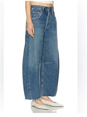 Citizens Of Humanity Blue Wide-Leg  Jeans